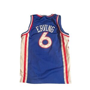 Adidas Originals Philadelphia 76ers Julius Erving Kids Jersey Size Medium